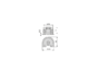 Reggipiano Interparete Ø18 mm per Montaggio Uniblock 16-19 mm Tecnoplastica Grigia e Zama | Emuca - immagine 2